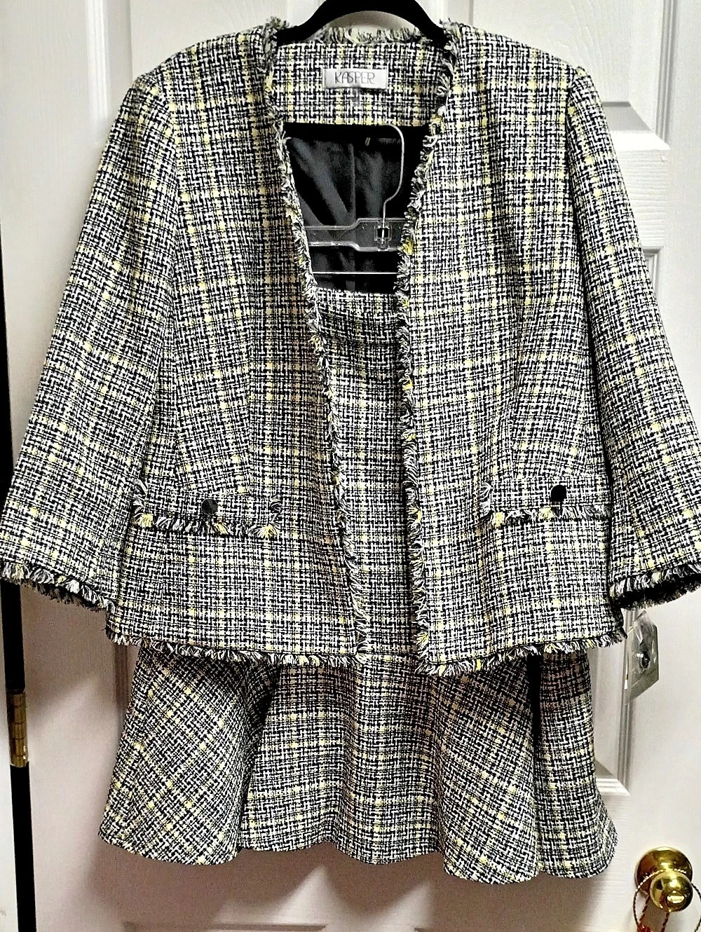 Kasper Tweed Skirt Suit